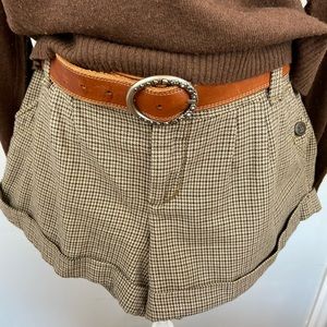 American eagle plaid shorts